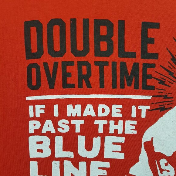 MOLSON CANADIAN Tee Shirt Large US L EDMONTON OILERS Hockey 1996 Steve Yzerman - Picture 7 of 12